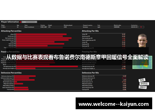 从数据与比赛表现看布鲁诺费尔南德斯意甲回暖信号全面解读